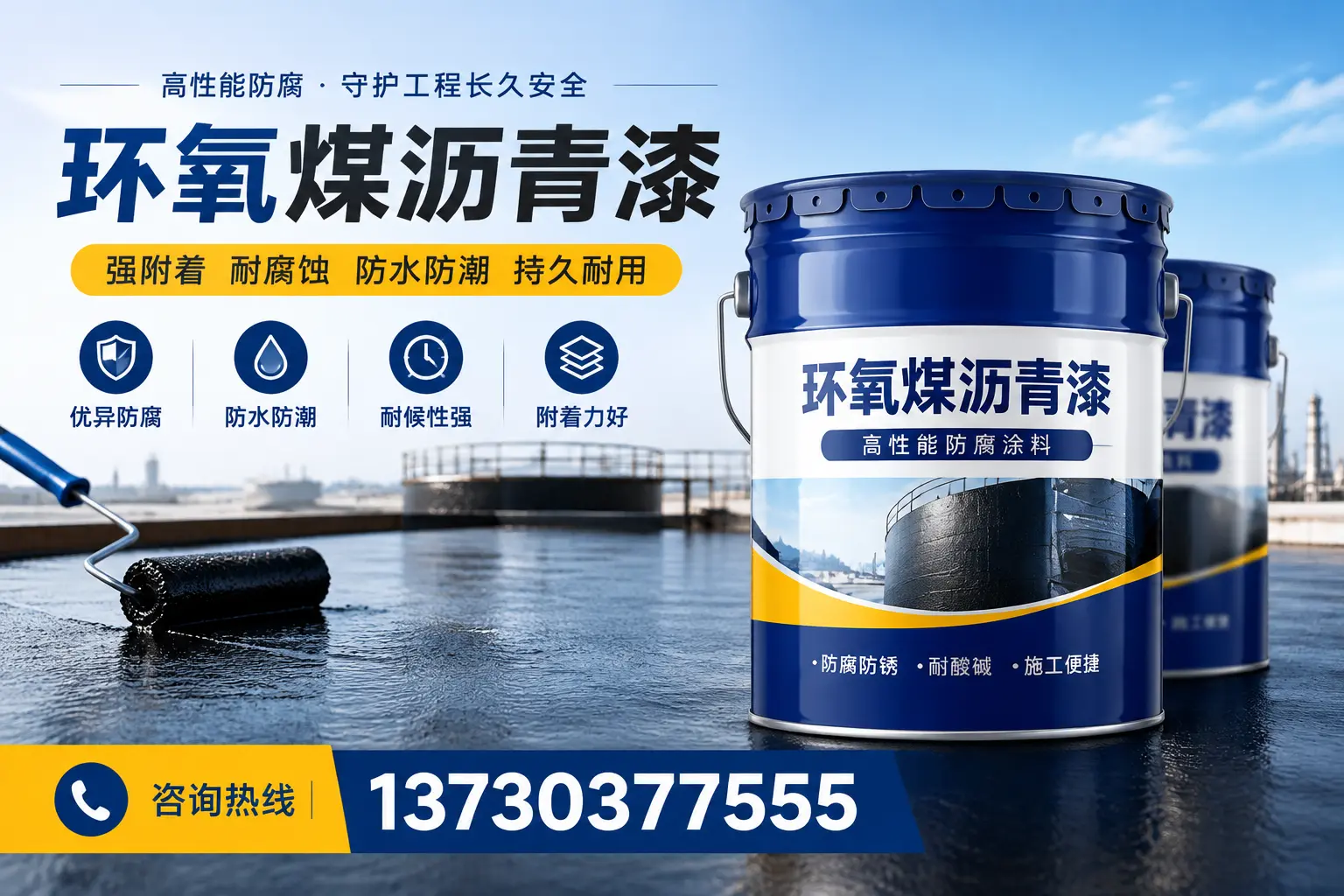如何判断环氧煤沥青漆的质量？齐齐哈尔消费者指南